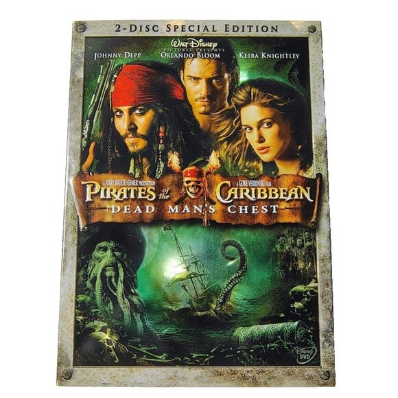 Pirates of the Caribbean: Dead Man's Chest (DVD, 2006, 2-Disc Set) *NEW SEALED* - Picture 1 of 3